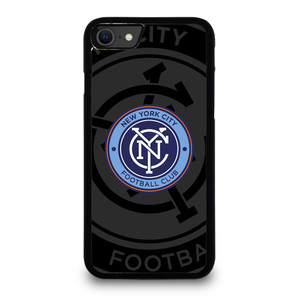 NEW YORK CITY FC MLS BLACK iPhone SE 2020 Case Cover