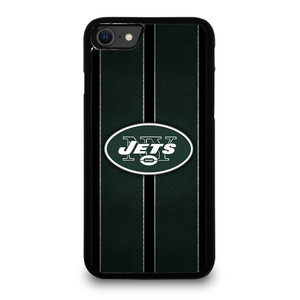 NEW YORK JETS NFL METAL STRIPE iPhone SE 2020 Case Cover