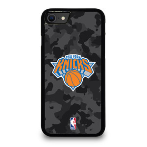 NEW YORK KNICKS BLACK CAMO iPhone SE 2020 Case Cover NEW YORK KNICKS BLACK CAMO iPhone SE 2020 Case Cover