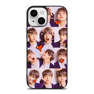 KIM TAE HYUNG V BTS BANGTAN BOYS COLLAGE iPhone 13 Mini Case Cover