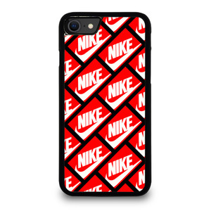 NIKE BOX PATTERN iPhone SE 2020 Case Cover