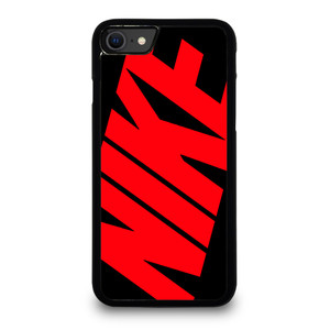 NIKE RED LOGO iPhone SE 2020 Case Cover