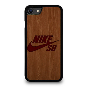 NIKE SKATEBOARD WOODEN LOGO iPhone SE 2020 Case Cover