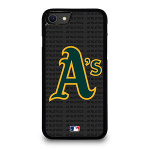 OAKLAND ATHLETICS BASEBALL BLACK iPhone SE 2020 Case Cover OAKLAND ATHLETICS BASEBALL BLACK iPhone SE 2020 Case Cover