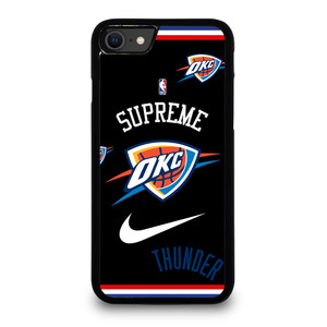OKLAHOMA CITY THUNDER NBA X SUPREME NIKE iPhone SE 2020 Case Cover OKLAHOMA CITY THUNDER NBA X SUPREME NIKE iPhone SE 2020 Case Cover