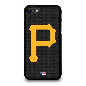 PITTSBURGH PIRATES BASEBALL BLACK iPhone SE 2020 Case Cover