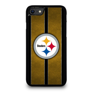 PITTSBURGH STEELERS NFL METAL STRIPE iPhone SE 2020 Case Cover