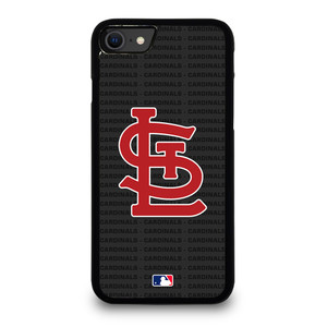 SAINT LOUIS CARDINALS BASEBALL BLACK iPhone SE 2020 Case Cover