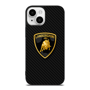 LAMBORGHINI AUTOMOBILI CARBON FIBER iPhone 13 Mini Case Cover LAMBORGHINI AUTOMOBILI CARBON FIBER iPhone 13 Mini Case Cover