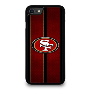 SAN FRANCISCO 49ERS NFL METAL STRIPE iPhone SE 2020 Case Cover