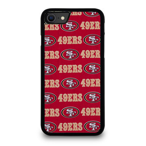 SAN FRANCISCO 49ERS PATTERN iPhone SE 2020 Case Cover