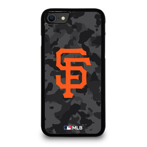 SAN FRANCISCO GIANTS BASEBALL BLACK CAMO iPhone SE 2020 Case Cover SAN FRANCISCO GIANTS BASEBALL BLACK CAMO iPhone SE 2020 Case Cover