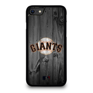 SAN FRANCISCO GIANTS BASEBALL MLB WOOD LOGO iPhone SE 2020 Case Cover