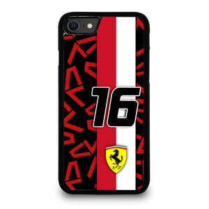 SCUDERIA FERRARI CHARLES LECLERC F1 FORMULA ONE iPhone SE 2020 Case Cover