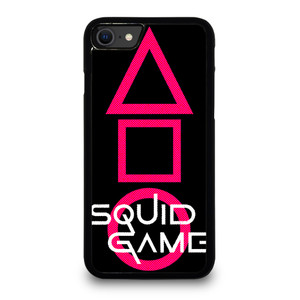 SQUID GAME LOGO NETFLIX iPhone SE 2020 Case Cover SQUID GAME LOGO NETFLIX iPhone SE 2020 Case Cover