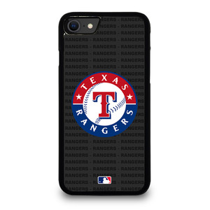 TEXAS RANGERS BASEBALL BLACK iPhone SE 2020 Case Cover