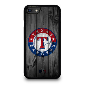 TEXAS RANGERS BASEBALL MLB WOOD LOGO iPhone SE 2020 Case Cover