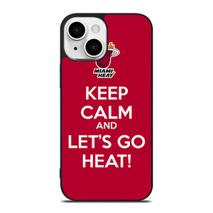 LETS GO MIAMI HEAT NBA BASKETBALL 3 iPhone 13 Mini Case Cover LETS GO MIAMI HEAT NBA BASKETBALL 3 iPhone 13 Mini Case Cover