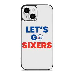 LETS GO PHILADELPHIA 76ERS NBA BASKETBALL iPhone 13 Mini Case Cover