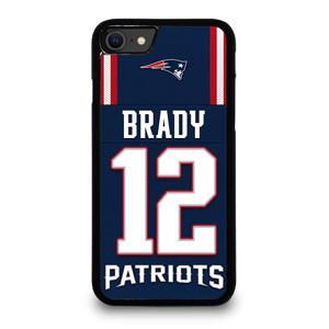 TOM BRADY NEW ENGLAND PATRIOTS NFL JERSEY iPhone SE 2020 Case Cover