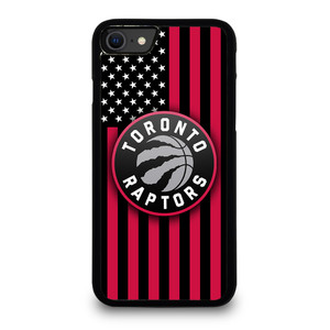 TORONTO RAPTORS NBA USA FLAG iPhone SE 2020 Case Cover