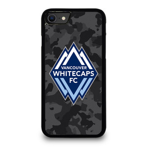 VANCOUVER WHITECAPS FC BLACK CAMO iPhone SE 2020 Case Cover