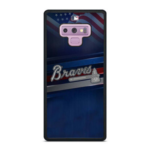 ATLANTA BRAVES MLB LOGO Samsung Galaxy Note 9 Case Cover ATLANTA BRAVES MLB LOGO Samsung Galaxy Note 9 Case Cover