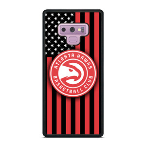 ATLANTA HAWKS NBA USA FLAG Samsung Galaxy Note 9 Case Cover