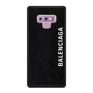 BALENCIAGA LEATHER BLACK Samsung Galaxy Note 9 Case Cover