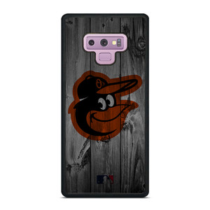 BALTIMORE ORIOLES BASEBALL MLB WOOD LOGO Samsung Galaxy Note 9 Case Cover