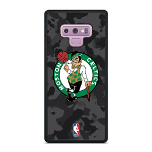 BOSTON CELTICS BLACK CAMO Samsung Galaxy Note 9 Case Cover