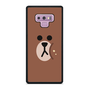 BROWN LINE FRIENDS Samsung Galaxy Note 9 Case Cover