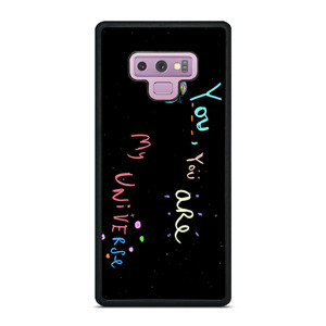 BTS X COLDPLAY MY UNIVERSE Samsung Galaxy Note 9 Case Cover