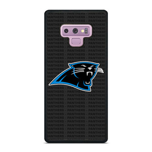 CAROLINA PANTHERS FOOTBALL TEXT Samsung Galaxy Note 9 Case Cover
