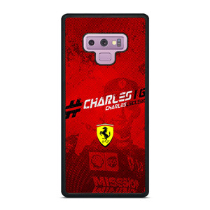 CHARLES LECLERC FERRARI FORMULA ONE F1 RACING 5 Samsung Galaxy Note 9 Case Cover