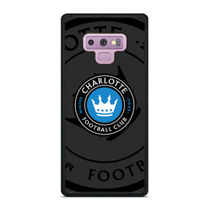 CHARLOTTE FC MLS BLACK Samsung Galaxy Note 9 Case Cover