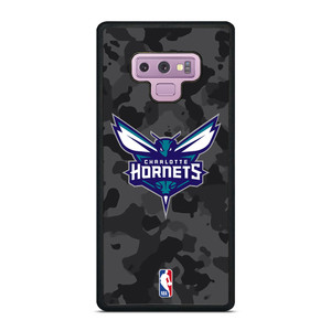 CHARLOTTE HORNETS BLACK CAMO Samsung Galaxy Note 9 Case Cover