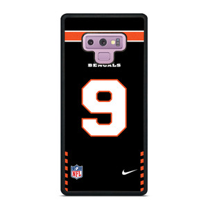 CINCINNATI BENGALS JOE BURROW 9 NFL NIKE Samsung Galaxy Note 9 Case Cover CINCINNATI BENGALS JOE BURROW 9 NFL NIKE Samsung Galaxy Note 9 Case Cover