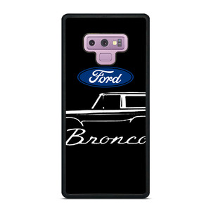 FORD BRONCO SILHOUETTE Samsung Galaxy Note 9 Case Cover FORD BRONCO SILHOUETTE Samsung Galaxy Note 9 Case Cover