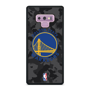 GOLDEN STATE WARRIORS BLACK CAMO Samsung Galaxy Note 9 Case Cover