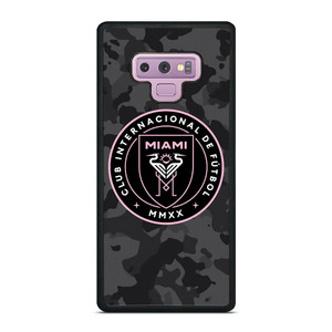 INTER MIAMI CF MLS BLACK CAMO Samsung Galaxy Note 9 Case Cover