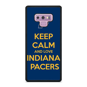 KEEP CALM AND LOVE INDIANA PACERS Samsung Galaxy Note 9 Case Cover