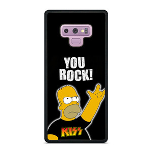KISS ROCK HOMER SIMPSONS Samsung Galaxy Note 9 Case Cover