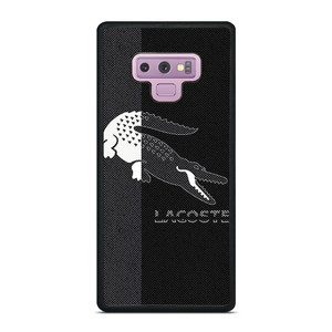 LACOSTE BLACK AND WHITE Samsung Galaxy Note 9 Case Cover