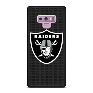 LAS VEGAS RAIDERS FOOTBALL TEXT Samsung Galaxy Note 9 Case Cover