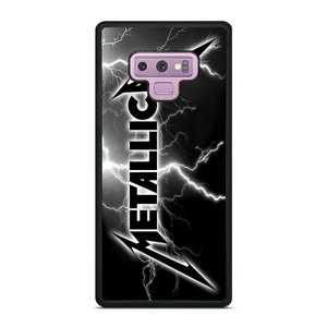 METALLICA ROCK BAND LIGHTNING Samsung Galaxy Note 9 Case Cover