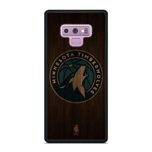 MINNESOTA TIMBERWOLVES BASKETBALL COURT NBA Samsung Galaxy Note 9 Case Cover