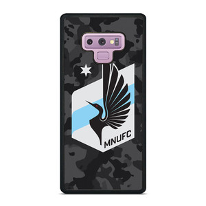 MINNESOTA UNITED FC MLS BLACK CAMO Samsung Galaxy Note 9 Case Cover