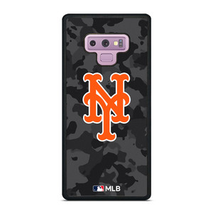 NEW YORK METS BASEBALL BLACK CAMO Samsung Galaxy Note 9 Case Cover