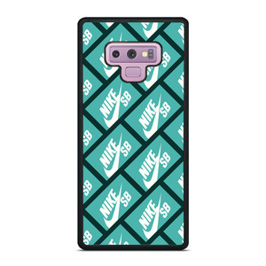 NIKE SB SKATEBOARD BOX PATTERN TURQUOISE Samsung Galaxy Note 9 Case Cover